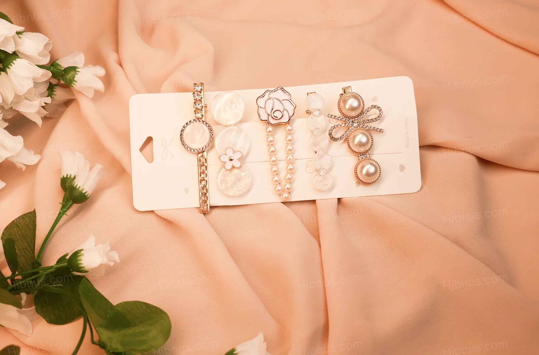 Korean Style 2 Geometric Hairpin