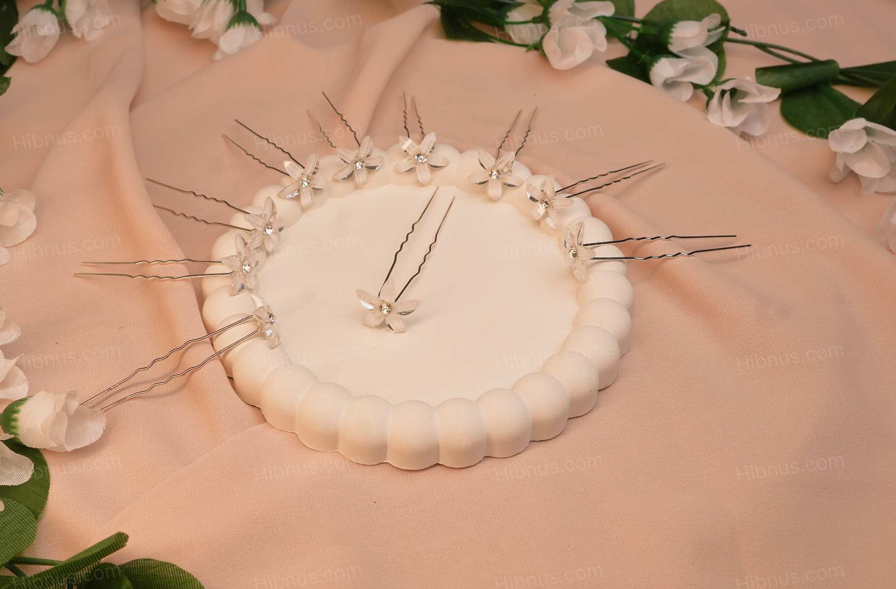 Super fairy Korean bridal U-shaped clip hair fork pin