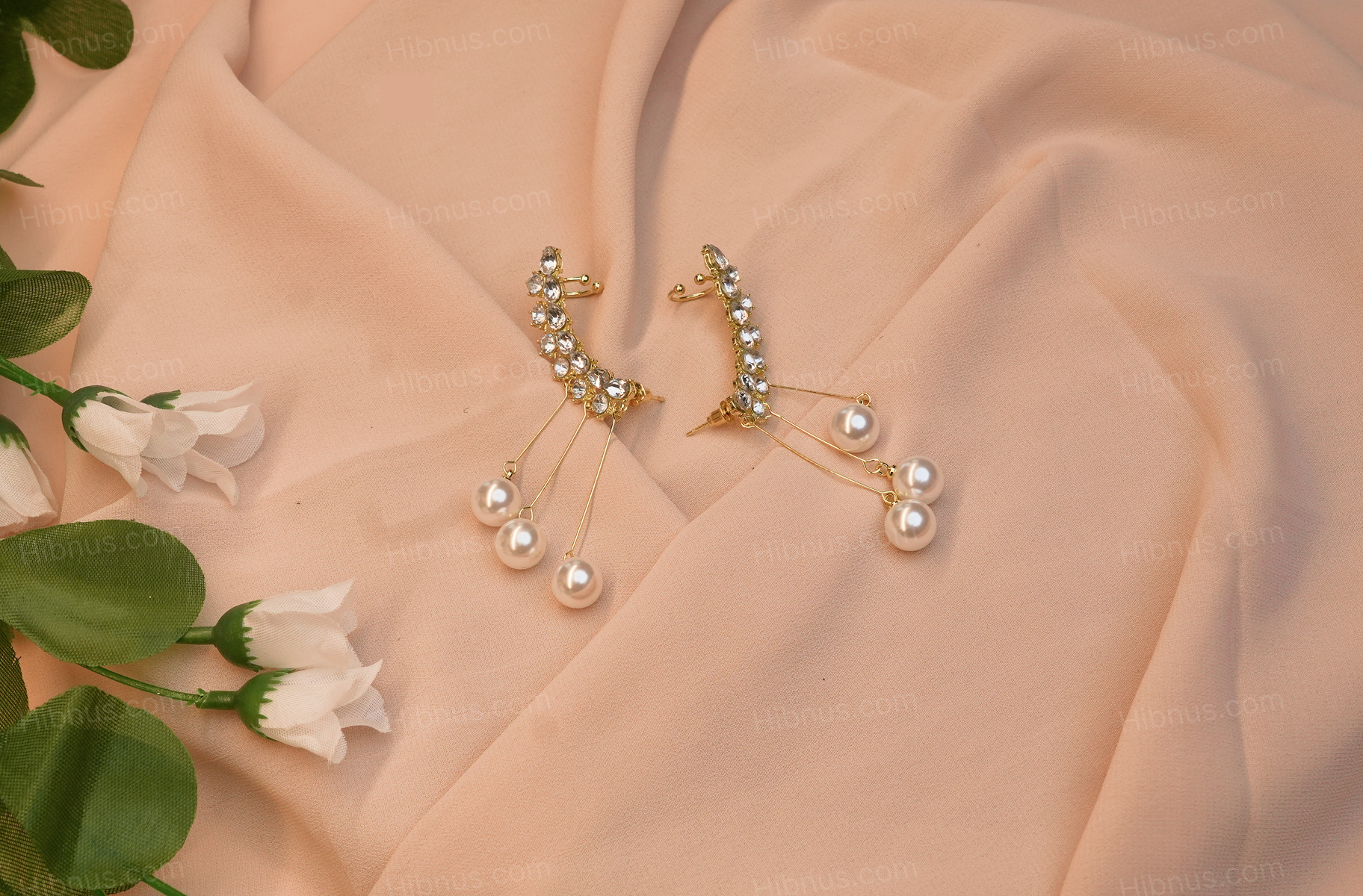 New style diamond earrings for women ear clips