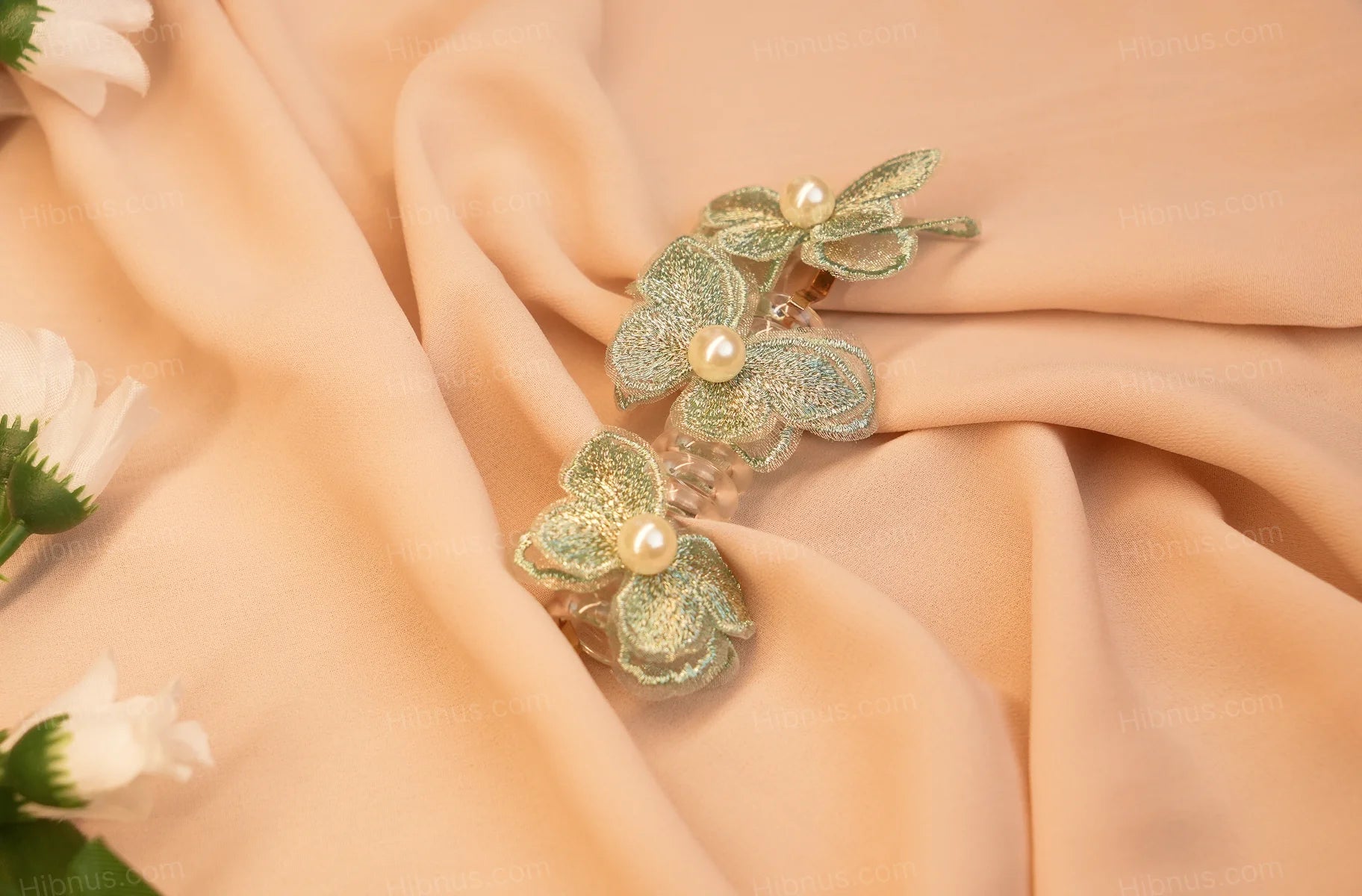 Butterflies ponytail braid hair rope